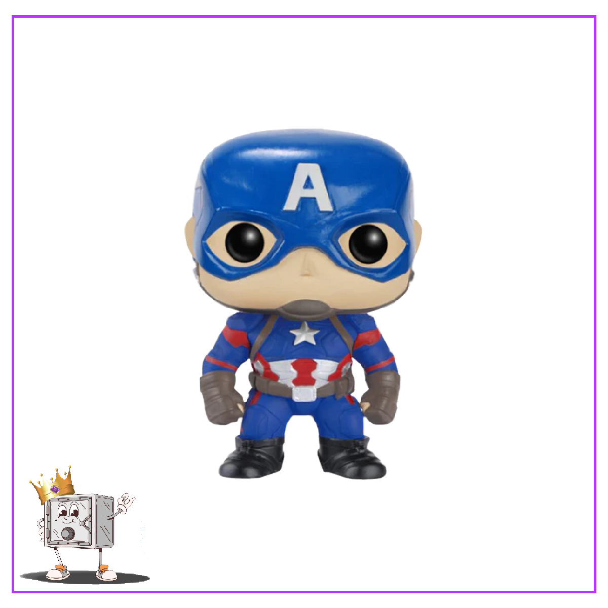 Funko Pop! Marvel Captain America Civil War - Captain America #125