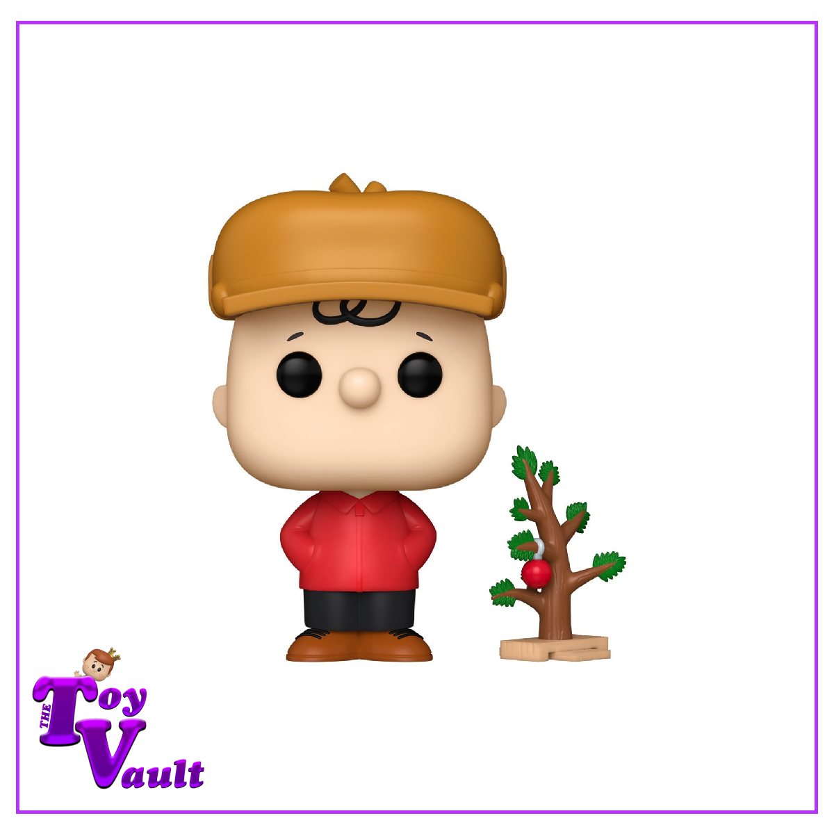 Funko Pop! Movies Peanuts A Charlie Brown Christmas - Charlie Brown with Christmas Tree #1627