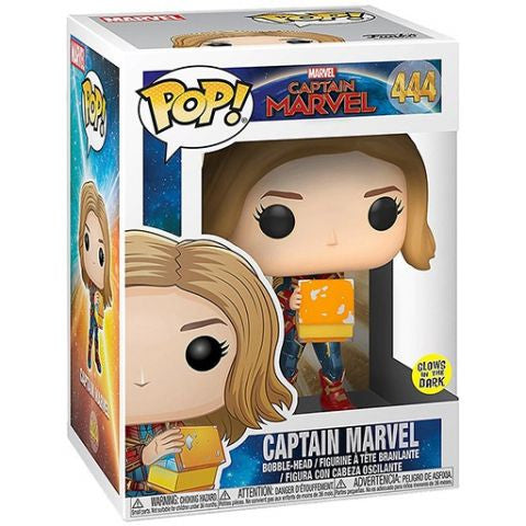 Funko Pop! Marvel Captin Marvel Captain Marvel #444 Glow In The Dark