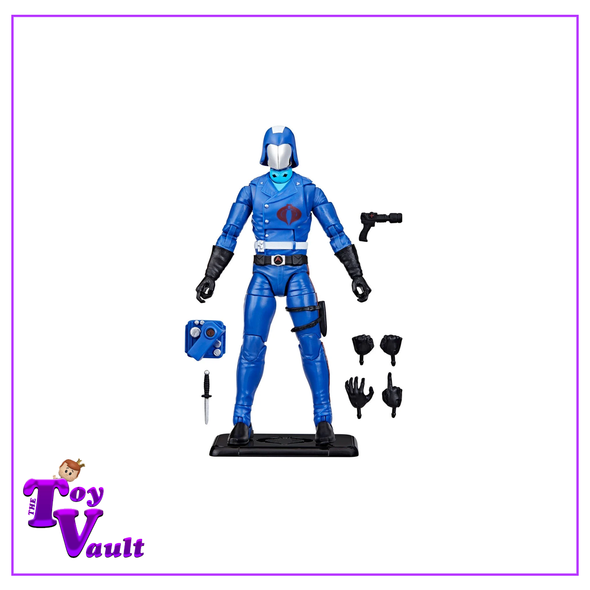 Hasbro GI Joe Classified Series - Cobra Commander Retro Cardback 6-inch Action Figure