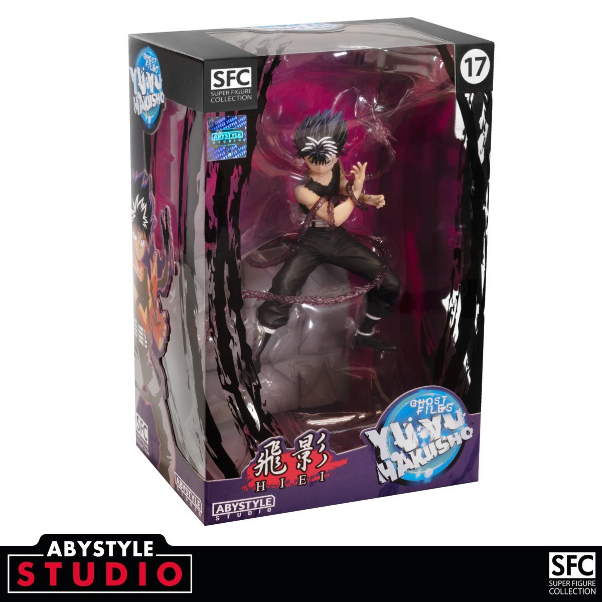 Abystyle Super Figure Collection Anime Yu Yu Hakusho Hiei Statue #17