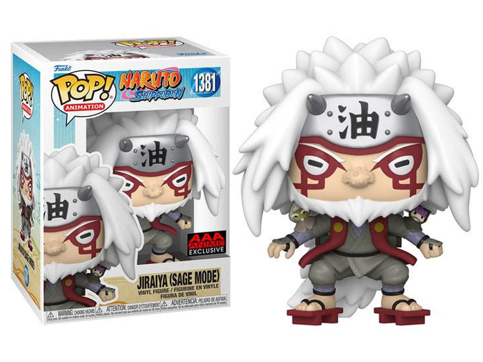 Funko Pop! Animation Naruto Shippuden Jiraiya (Sage Mode) #1381 AAA Anime Exclusive