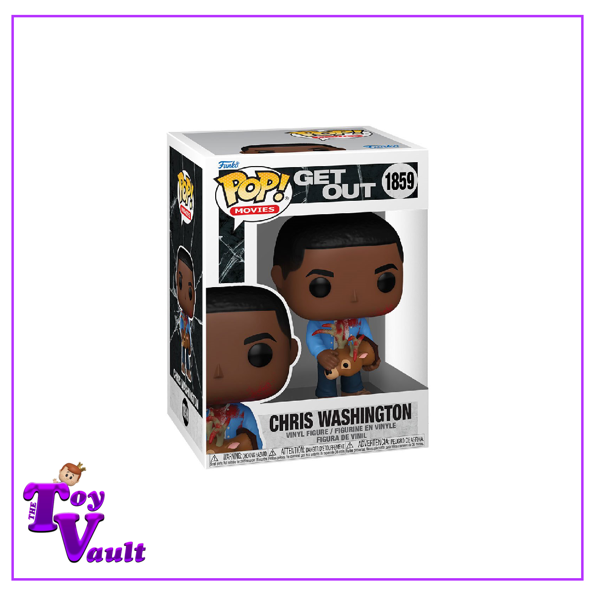 Funko Pop! Horror Movies Get Out - Chris Washington with Deer Head #1859