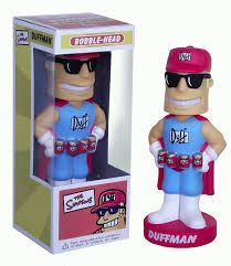 Funko Wacky Wobbler The Simpsons Bobble-Head Duffman