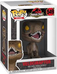 Funko Pop! Movies Jurassic Park 25th Anniversary Velociraptor #549