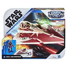 Hasbro Star Wars The Clone Wars Mission Fleet Delta-7 Jedi Starfighter