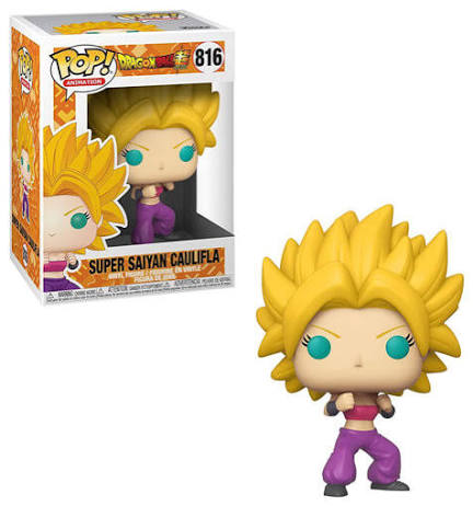 Funko Pop! Animation Dragon Ball Super Super Saiyan Caulifla #816