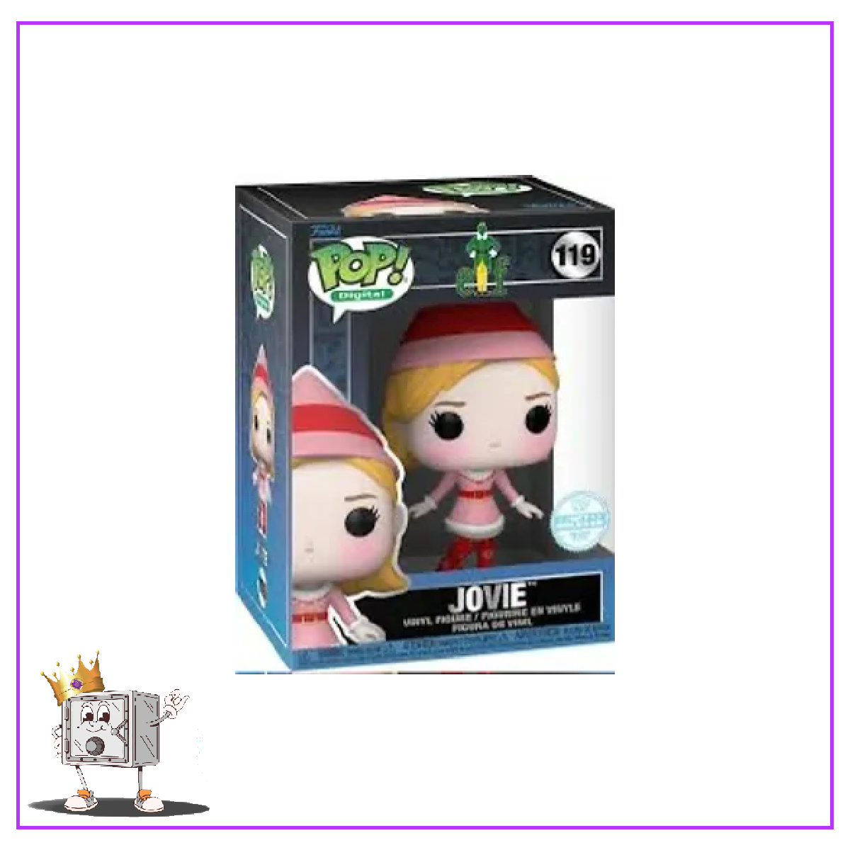 Funko Pop! Movies Holidays Christmas Buddy the Elf - Jovie #119 NFT Redeemable Release LE 1600