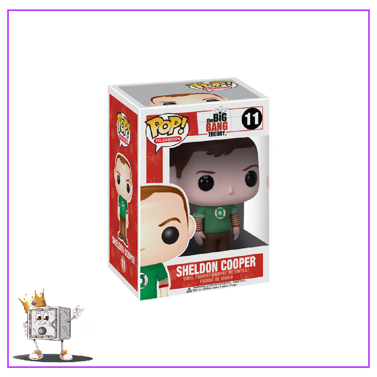 Funko Pop! Television Big Bang Theory - Sheldon Cooper (Green Lantern Shirt) #11