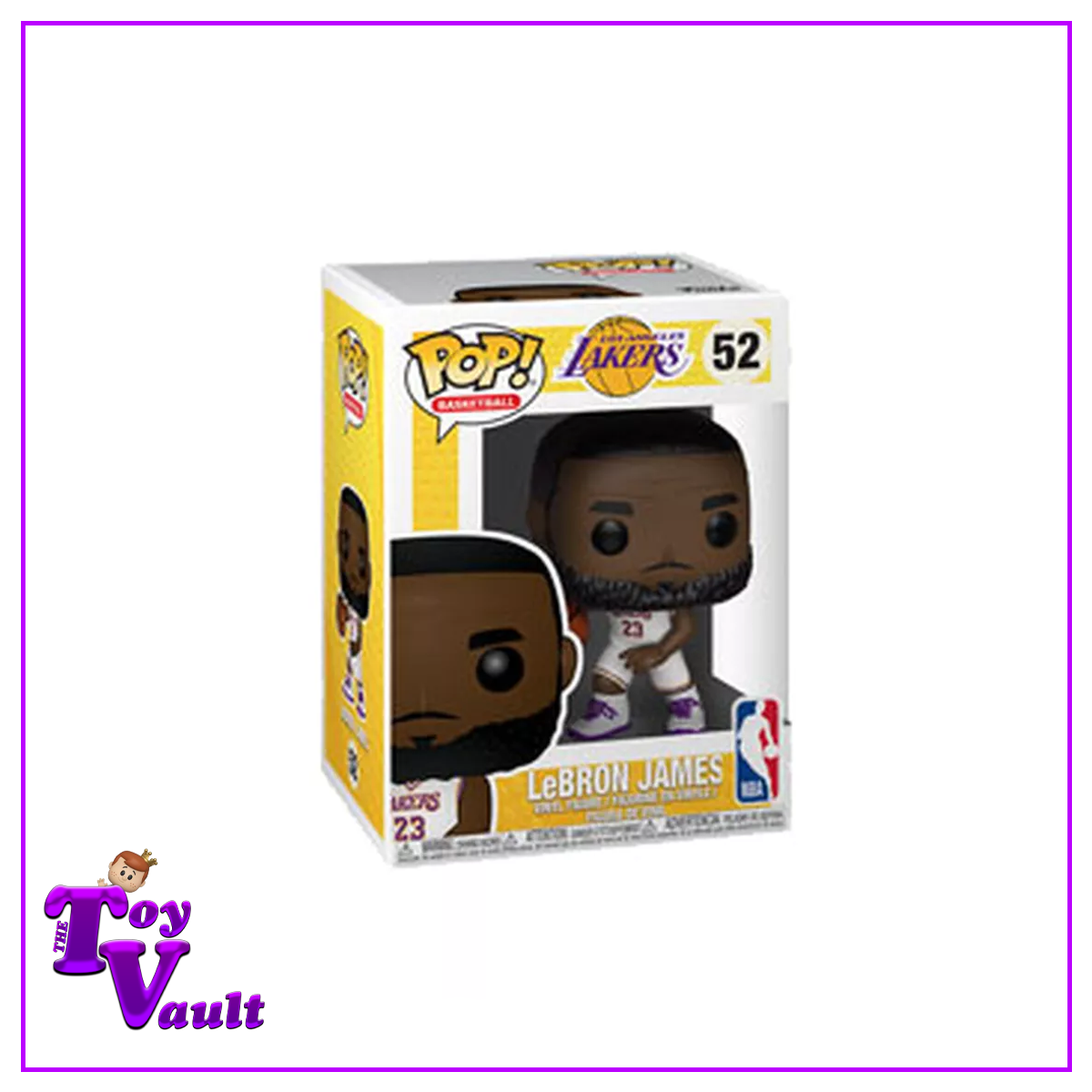 Funko Pop! Sports NBA Basketball - LeBron James #52 (Los Angeles Lakers)