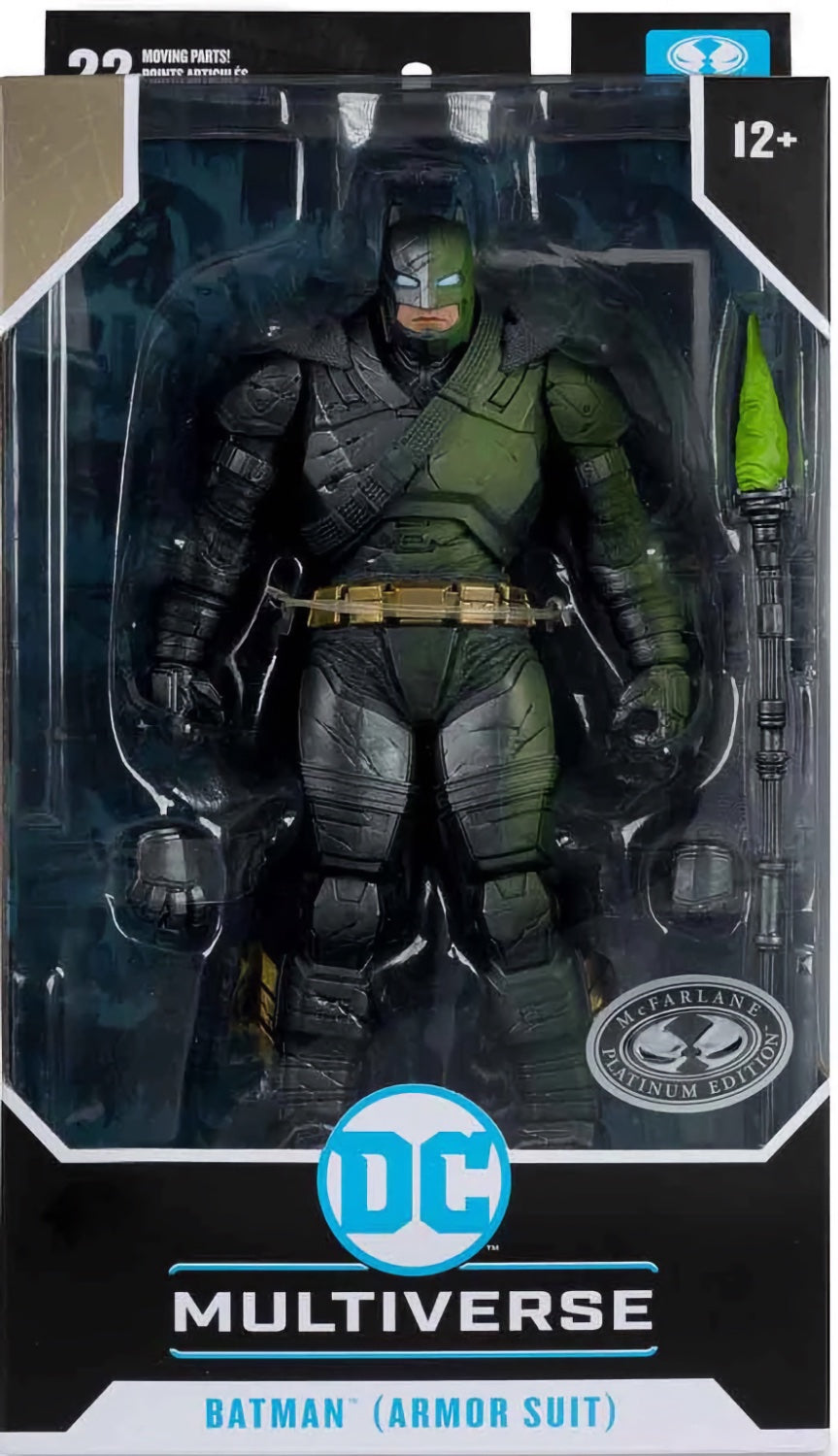 McFarlane Toys DC Multiverse Batman (Armor Suit) Dawn of Justice Platinum Edition Action Figure