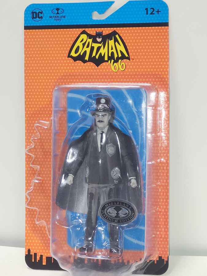 McFarlane Toys Batman 1966 Classic Series Clock King Platinum Edition Action Figure Wave 11