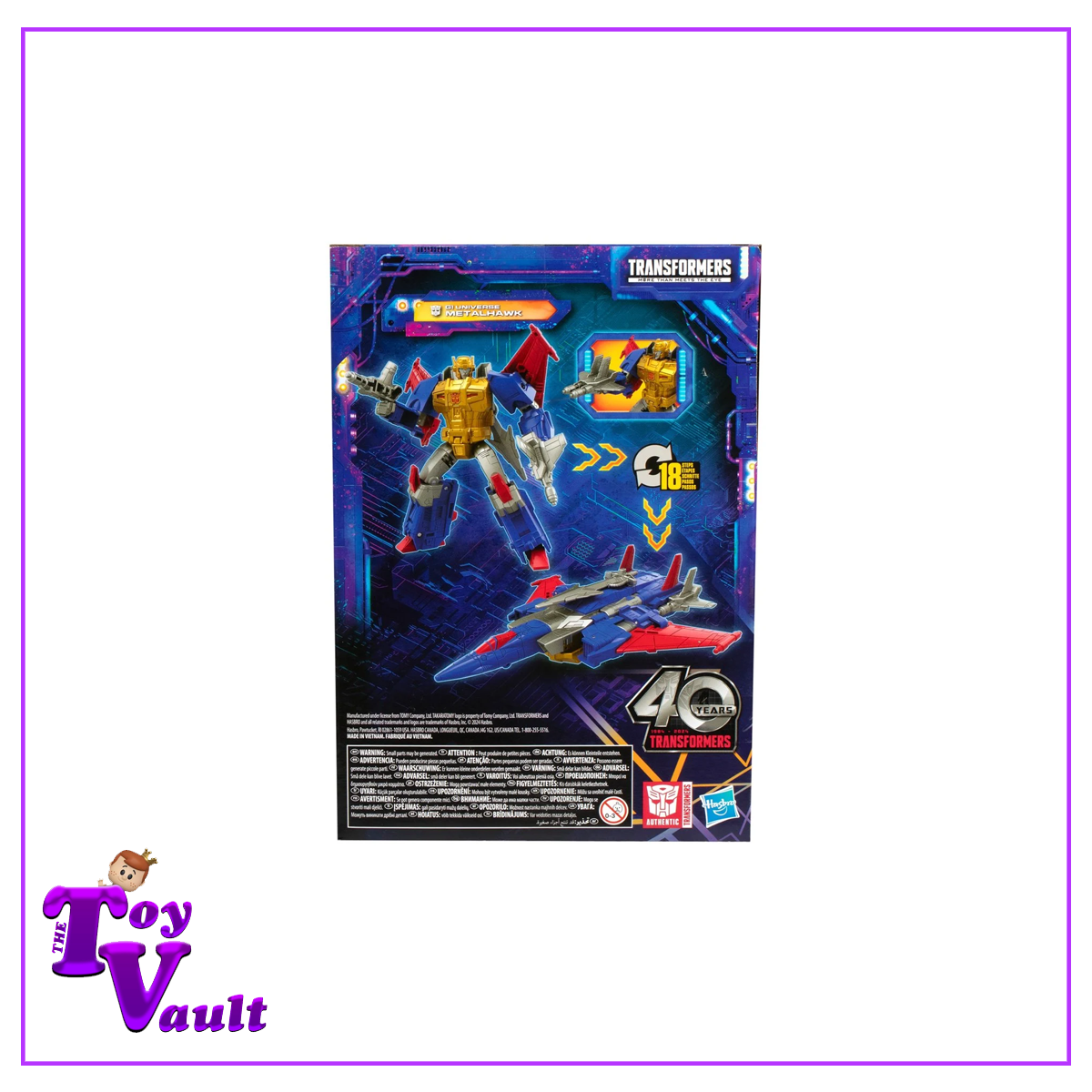 Hasbro Transformers Legacy United Voyager Class Super-God Masterforce Metalhawk