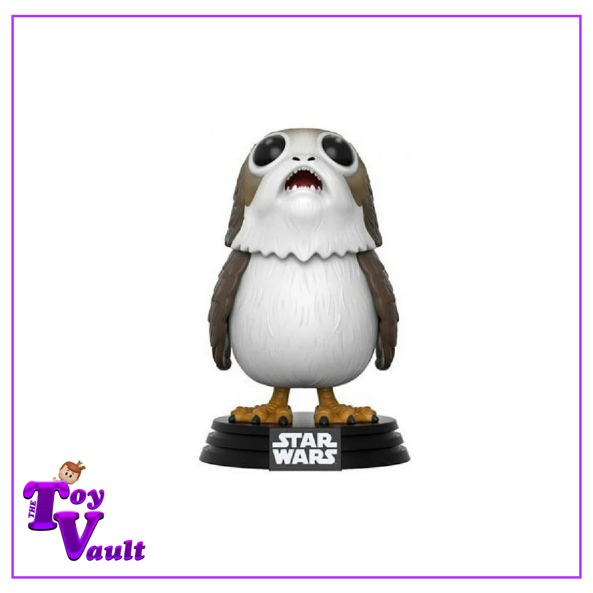Funko Pop! Star Wars - Porg #198 Open Mouth Chase