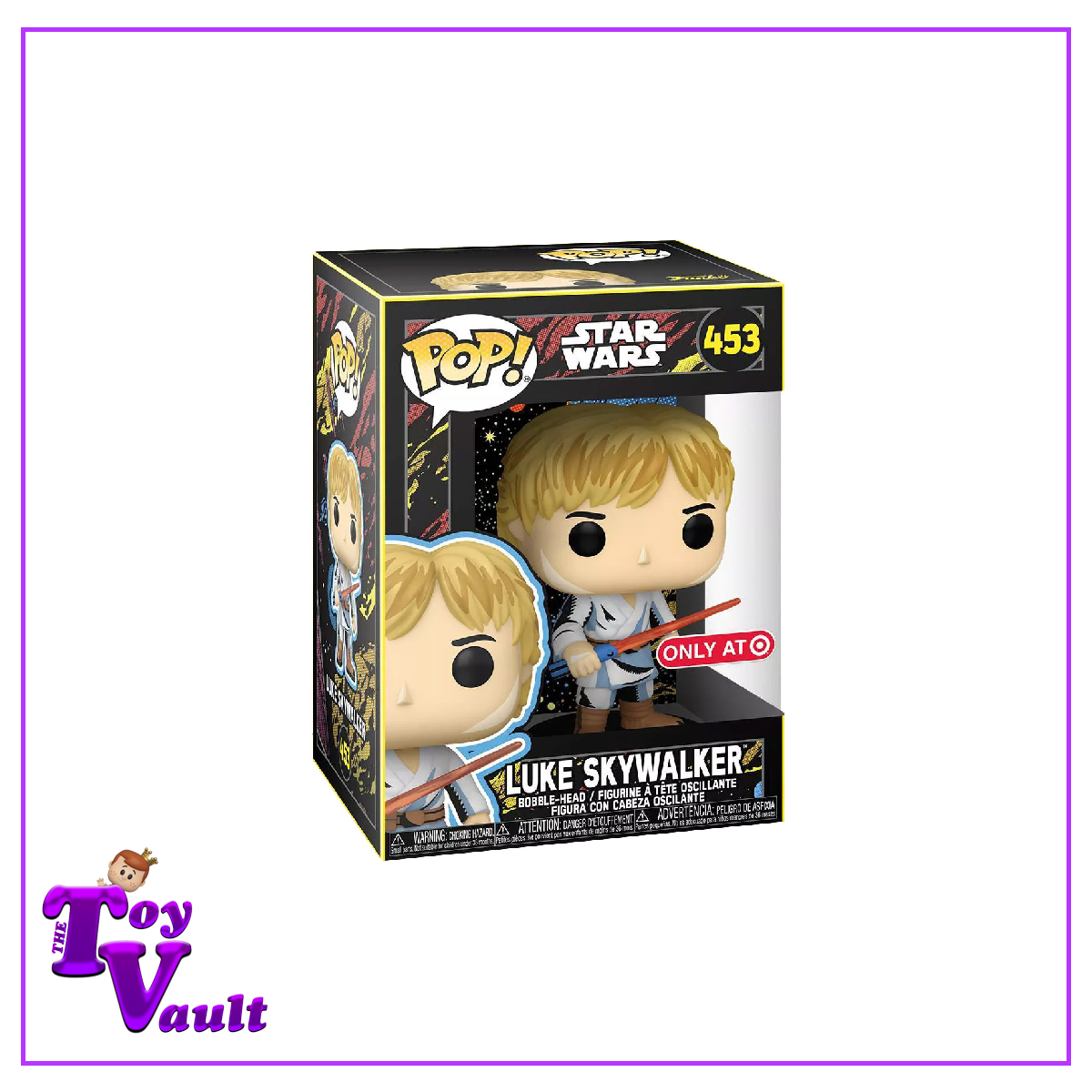 Funko Pop! Star Wars - Luke Skywalker (Retro) #453 Target Exclusive