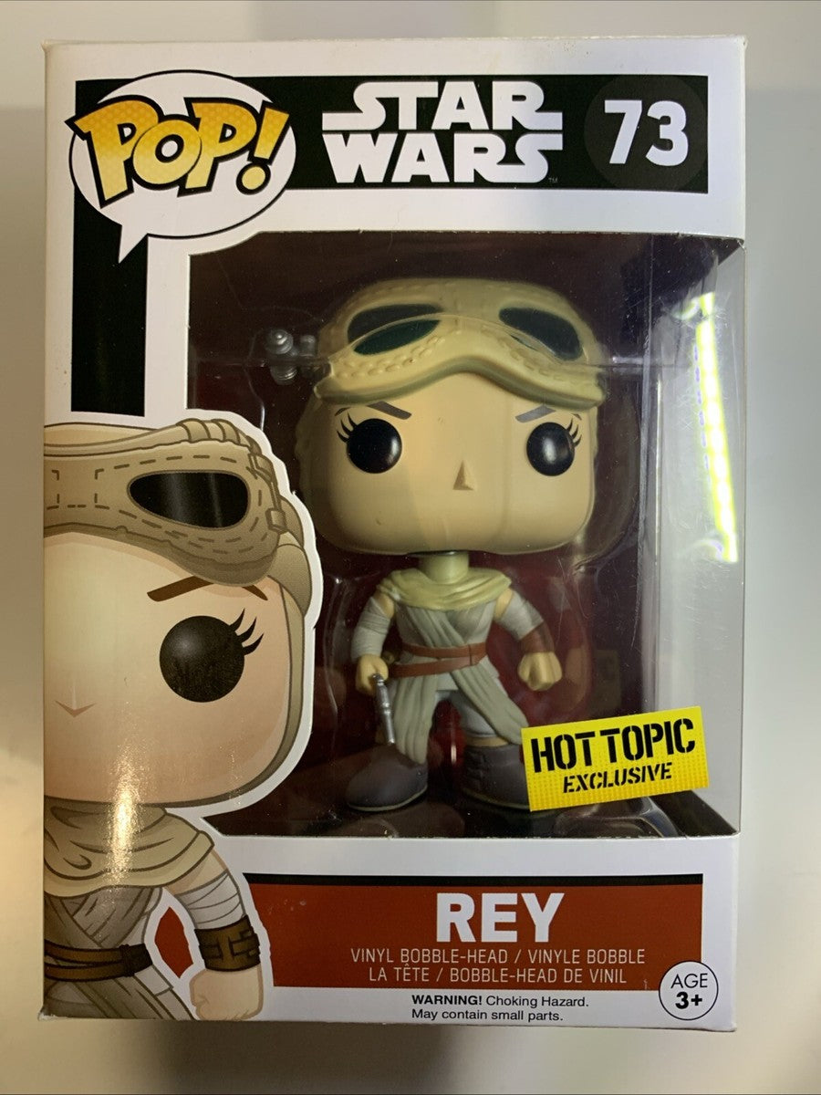 Funko Pop! Star Wars Rey #73 Hot Topic Exclusive