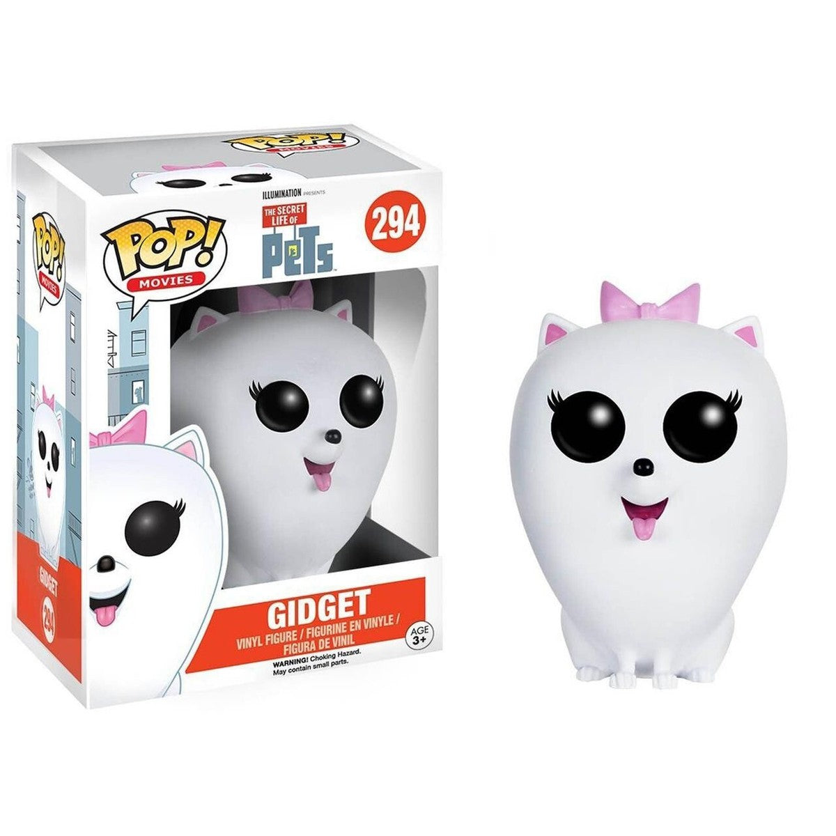 Funko Pop! Movie The Secret Life Of Pets Gidget #294 Only At Toys R Us