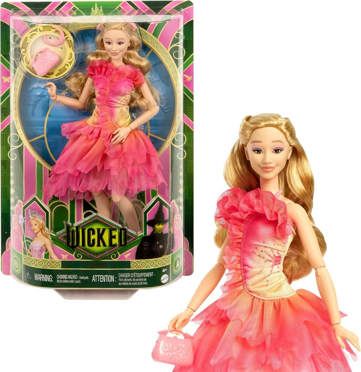 Mattel Wicked Glinda Doll (Recalled Packaging)