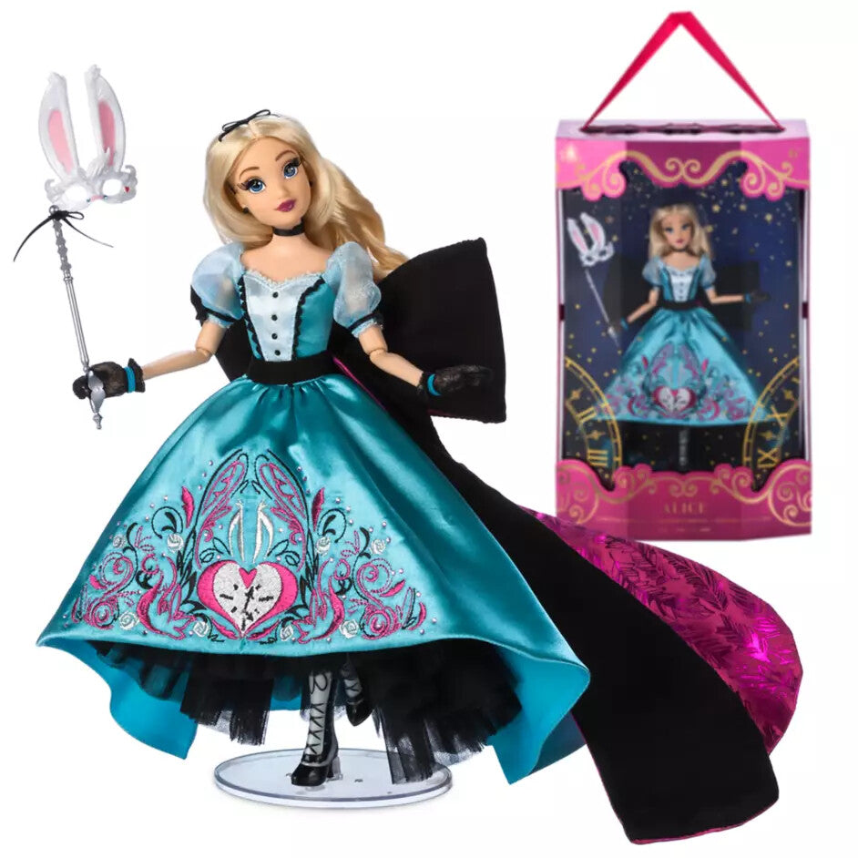 Disney Designer Collection Midnight Masquerade Alice in Wonderland Limited Edition Doll LE 4,000 pcs
