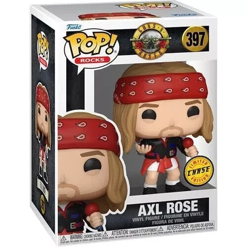 Funko Pop! Music Guns & Roses Axl Rose #397 Chase Limited Edition