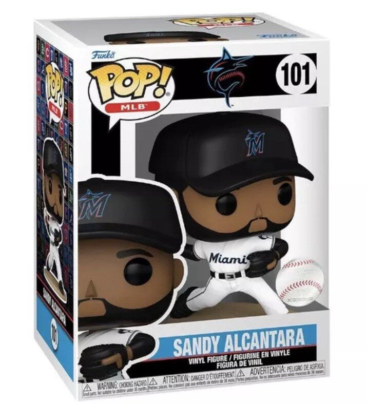 Funko Pop! MLB Baseball Miami Marlins Sandy Alcantara #101