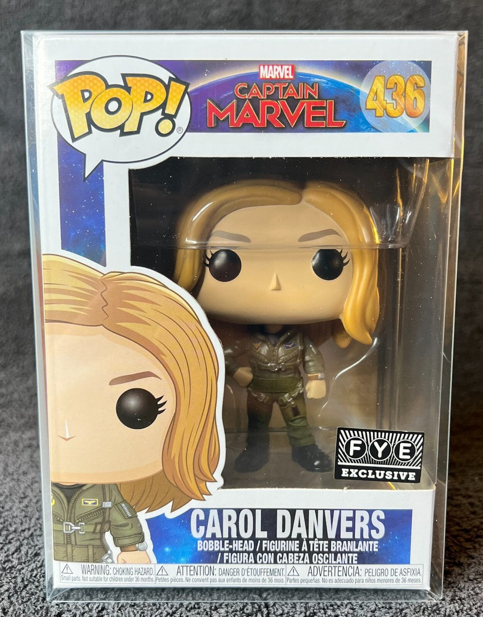 Funko Pop! Movies Captian Marvel Carol Danvers #436 FYE Exclusive