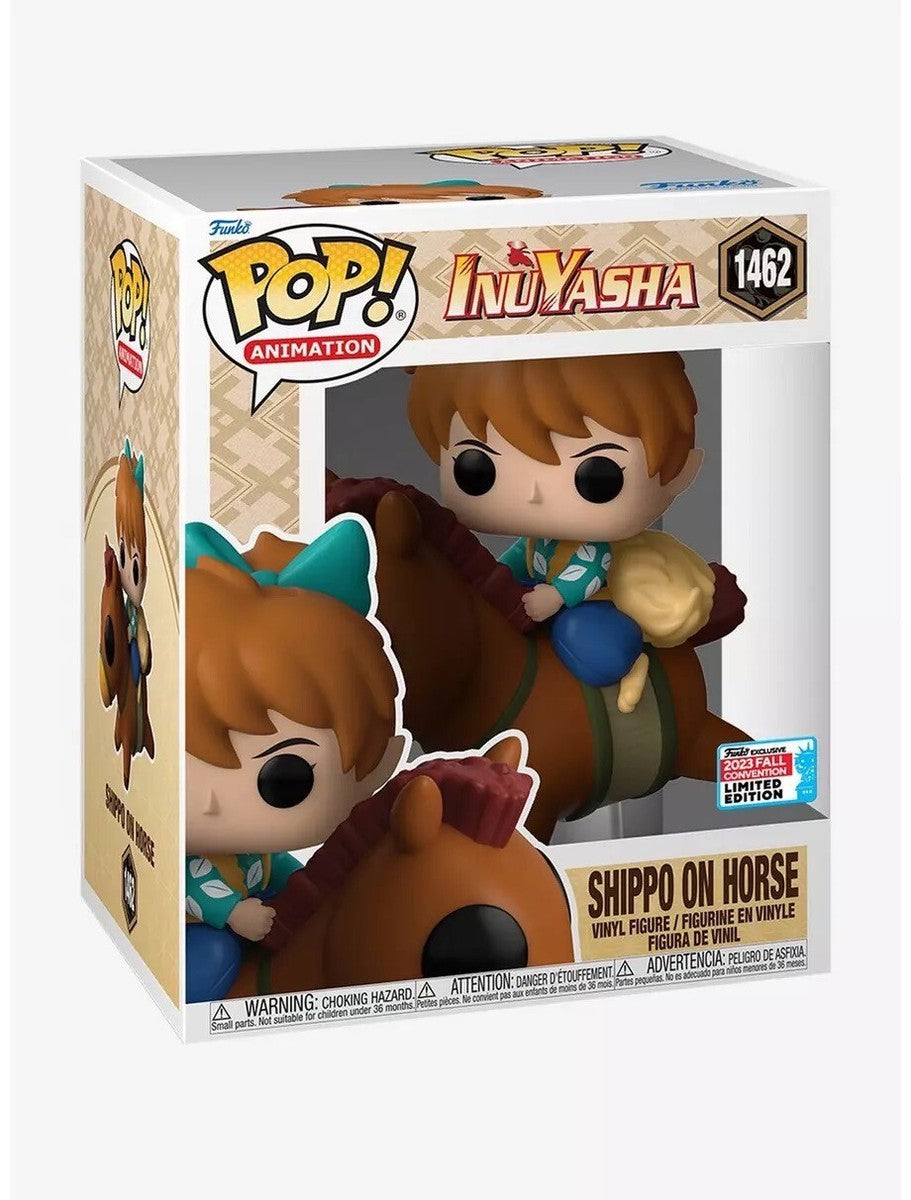 Funko Pop! Animation Inuyasha Shippo On Horse #1462 NYCC 2023 Limited Edition