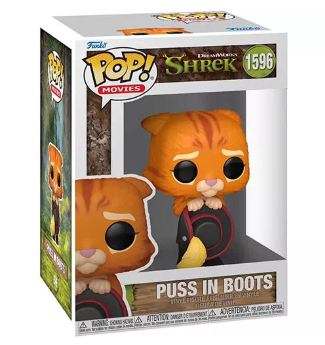 Funko Pop! Movies Dreamworks Sherk Puss In Boots #1596