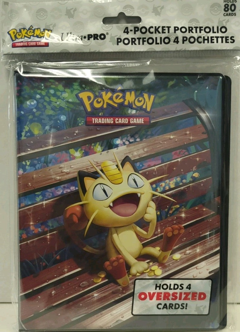 Pokemon 4-Pocket Oversized Portfolio Binder Perfect Order