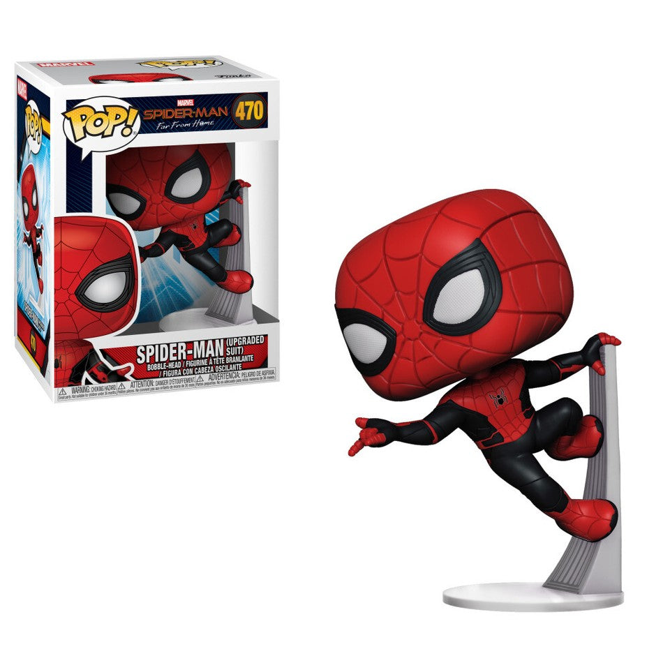 Funko Pop! Marvel Spider-Man Upgraded Suit (Spiderman Far From Home) #470