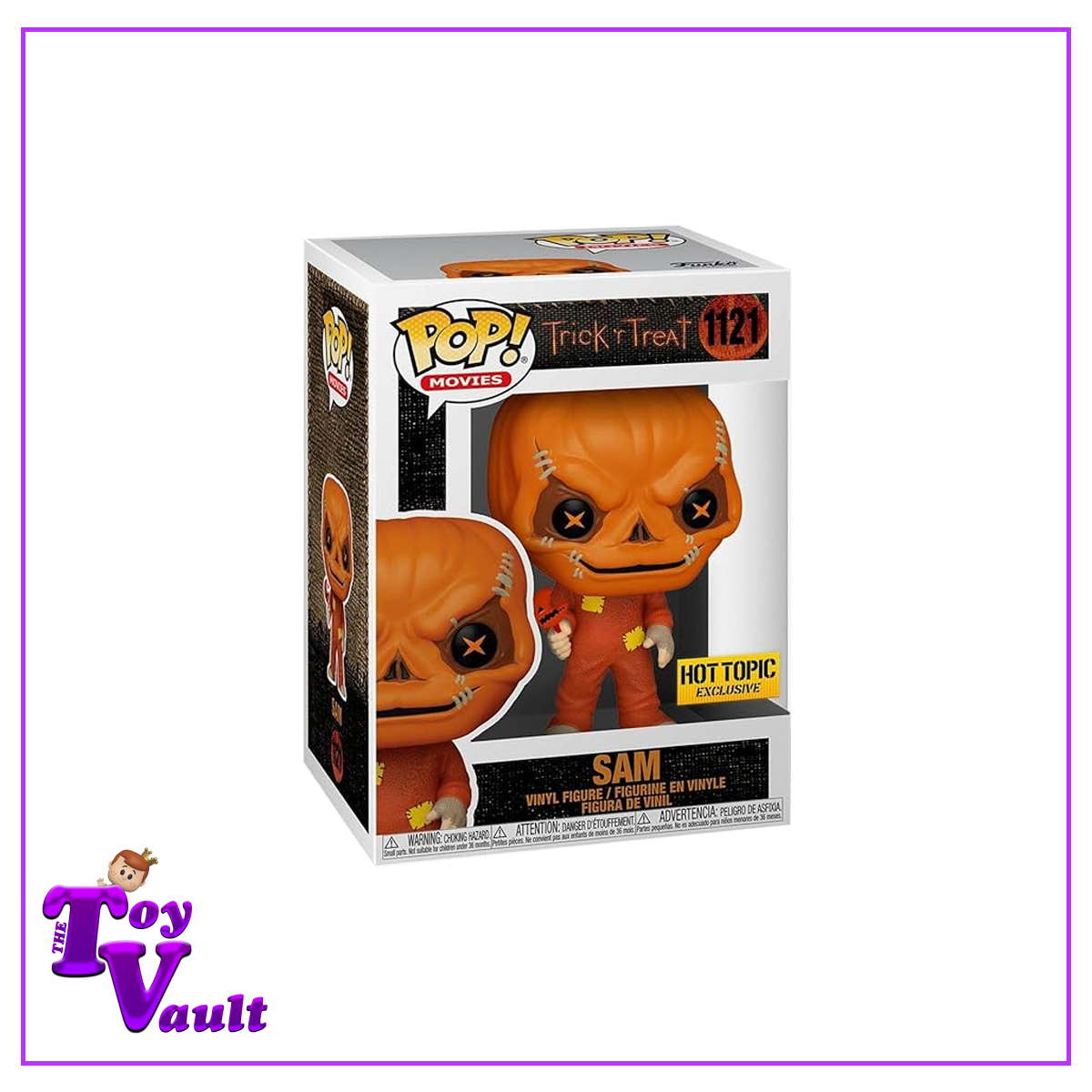 Funko Pop! Horror Trick r Treat - Sam #1121 Hot Topic Exclusive