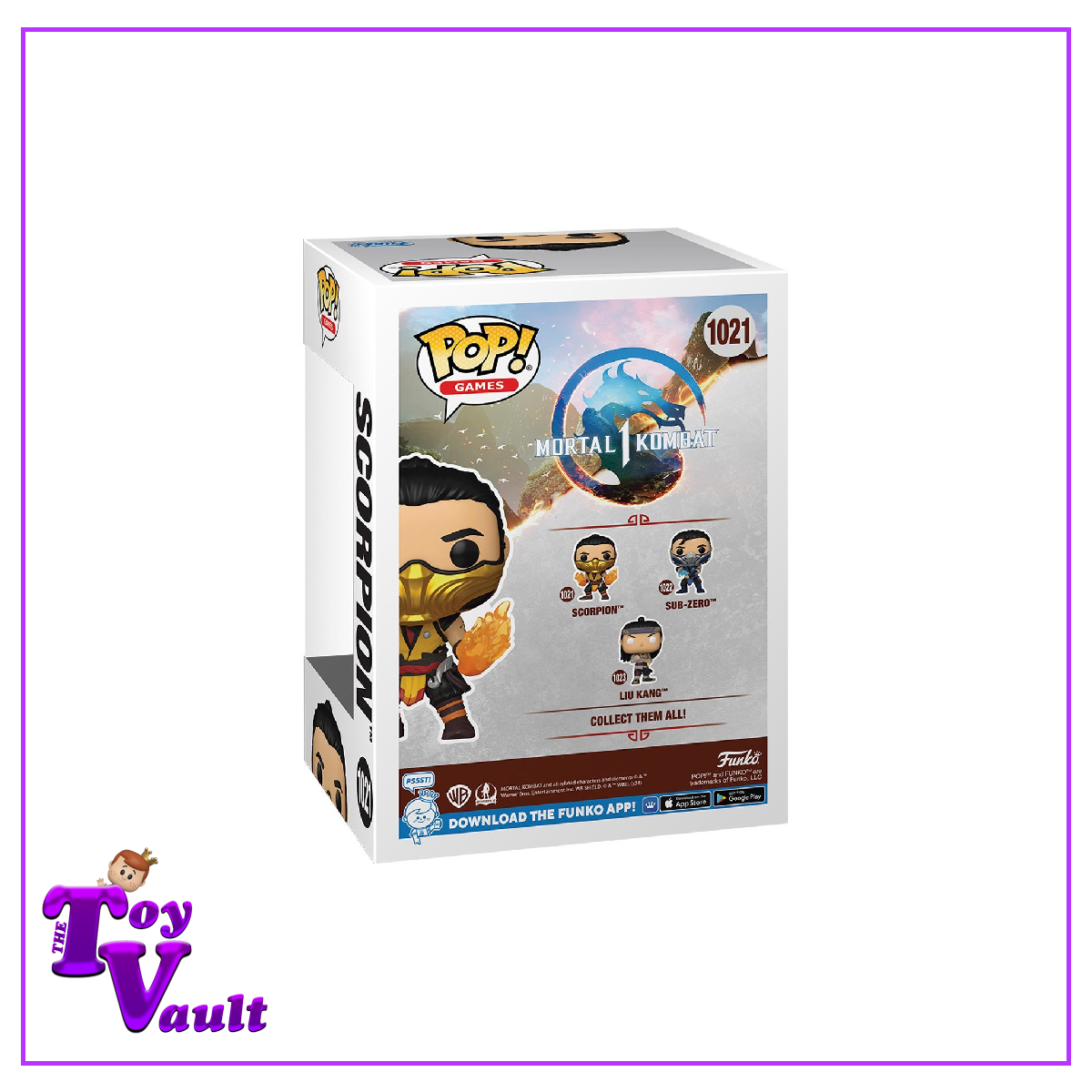 Funko Pop! Games Mortal Kombat 1 - Scorpion #1021