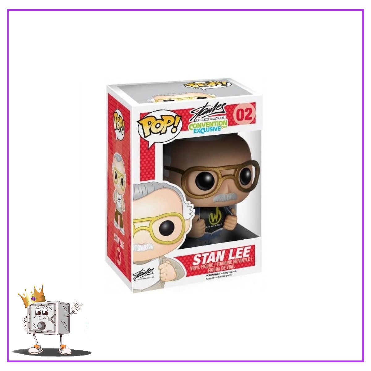 Funko Pop! Marvel Icons - Stan Lee (Wizard World Shirt) #02