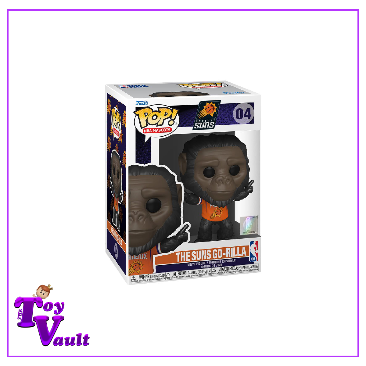 Funko Pop! Sports NBA Basketball - The Suns Go-Rilla #04 (Phoenix Suns)