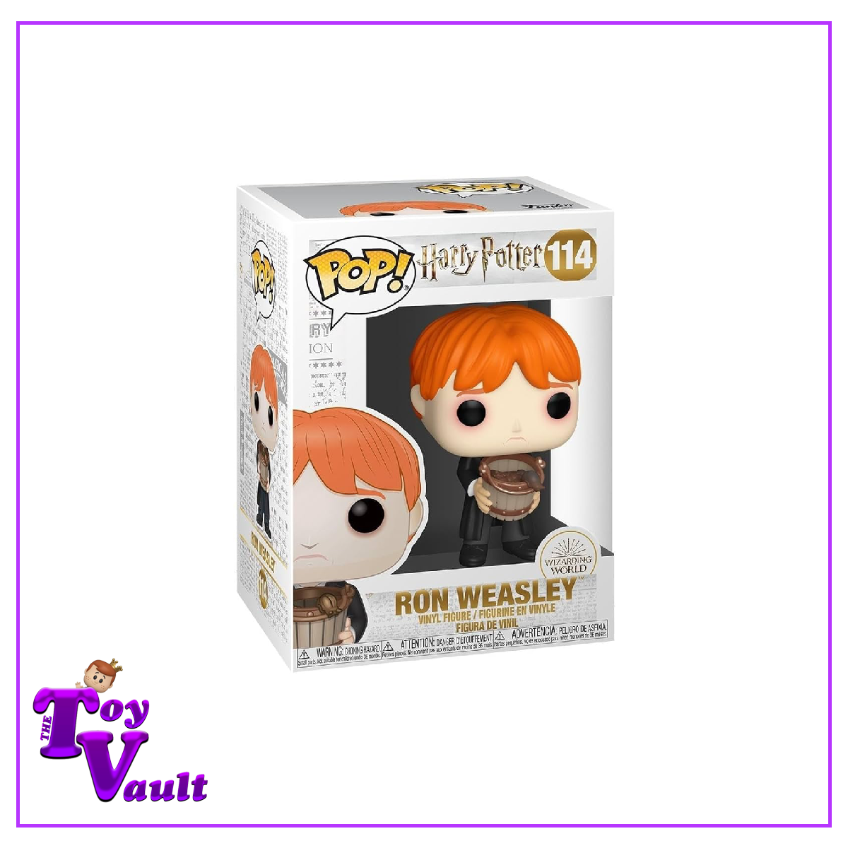 Funko Pop! Movies Harry Potter - Ron Weasley Puking Slugs with Bucket #114