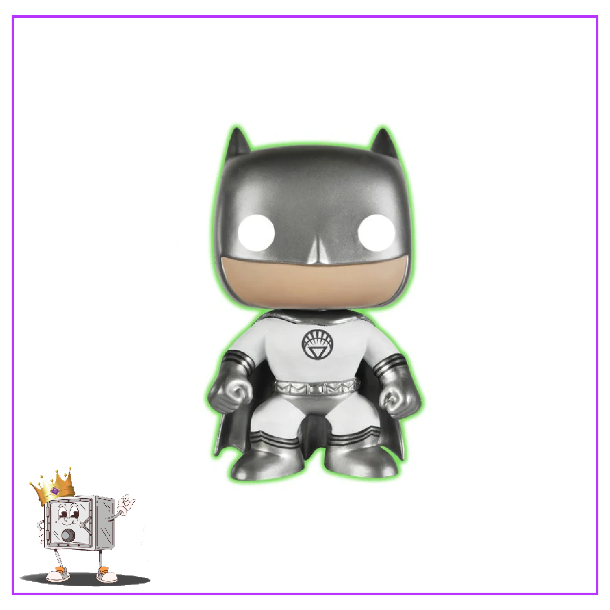 Funko Pop! DC Heroes Comics - White Lantern Batman #58 Glow in the Dark