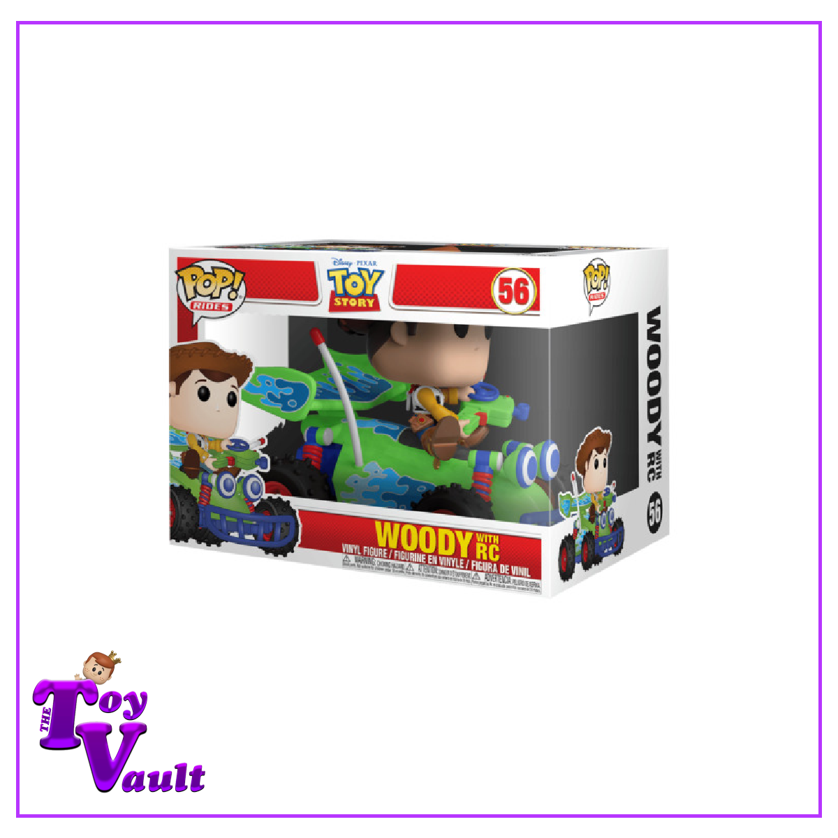 Funko Pop! Disney Toy Story - Woody with RC Car #56 (Ride)