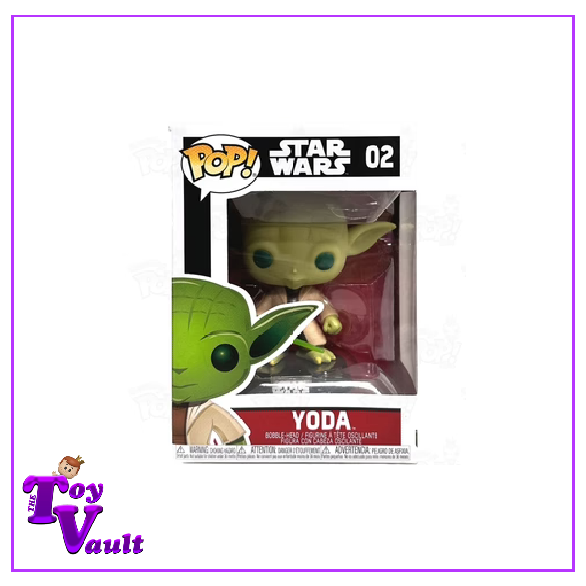 Funko Pop! Star Wars - Yoda #02 (Black / Red Box)
