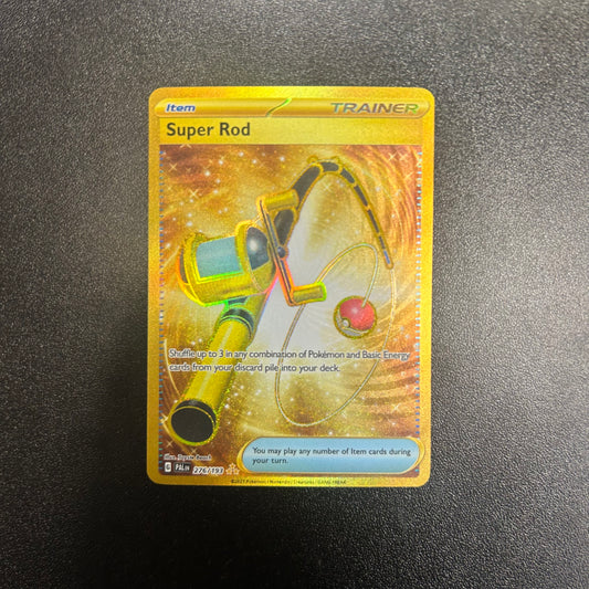 Pokemon TCG Super Rod 276/193 Gold Paldea Evolved