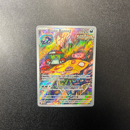 Pokemon TCG Brute Bonnet Full Art 207/182 Paradox Rift