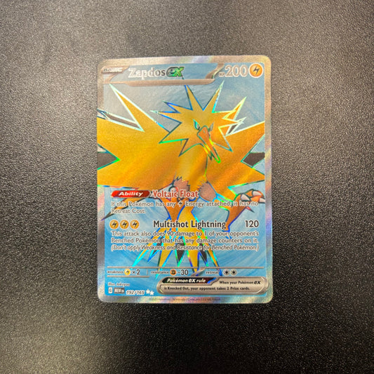 Pokemon TCG Zapdos ex 192/165 151