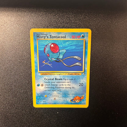 Pokemon TCG Misty's Tentacool 57/132 Gym Heroes