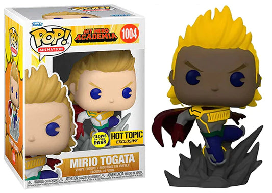 Funko Pop! Animation My Hero Academia - Mirio Togata #1004 Glow in the Dark Hot Topic Exclusive