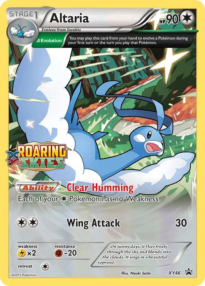 Pokemon Altaria XY46 XY Black Star Promos