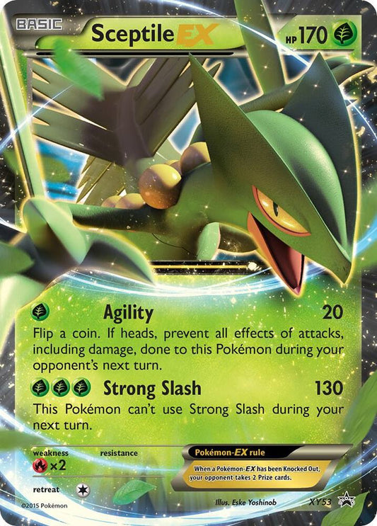 Pokemon Sceptile EX XY53 XY Black Star Promos