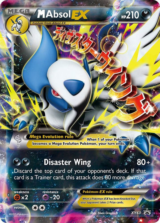 Pokemon M Absol EX XY63 XY Black Star Promos