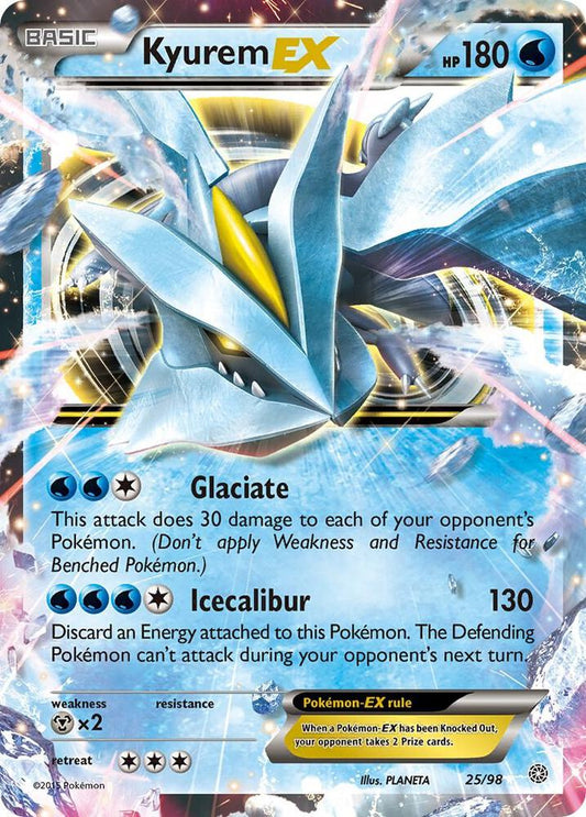 Pokemon Kyurem EX 25/98 Ancient Origins