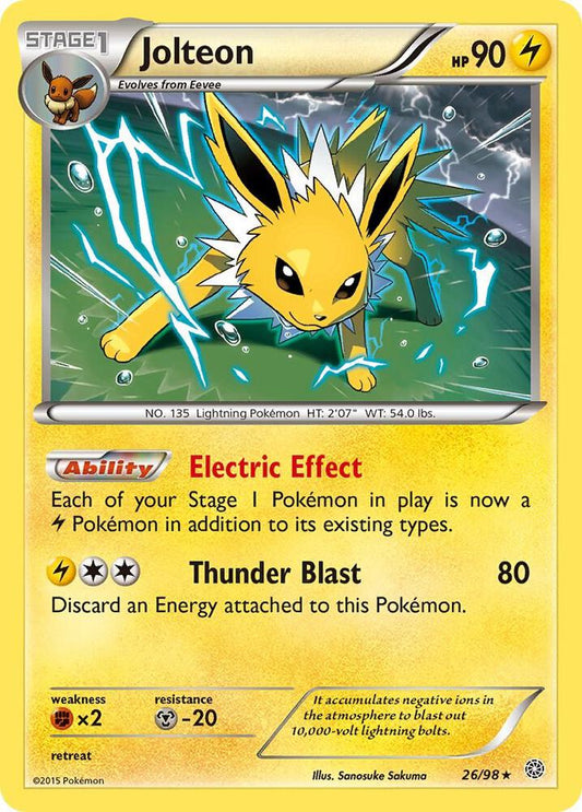 Pokemon Jolteon 26/98 Ancient Origins