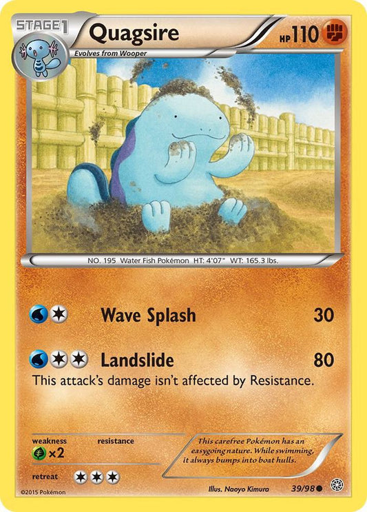 Pokemon Quagsire 39/98 Ancient Origins