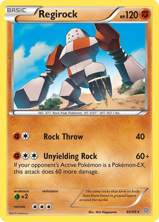 Pokemon Regirock 40/98 Ancient Origins